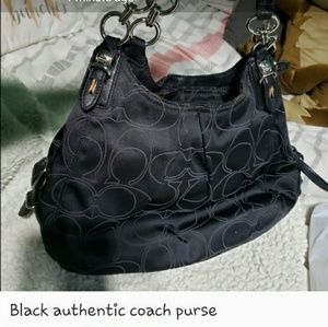 Coach purse cloth